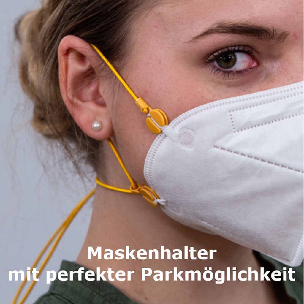 Maskenhalter Perfekt Fit & Park Weltneuheit, einzigartig und patentiert